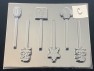 557sp 8-Bit Mario Chocolate Candy Lollipop Mold FACTORY SECOND 557sp 8-Bit Mario Chocolate Candy Lollipop Mold FACTORY SECOND